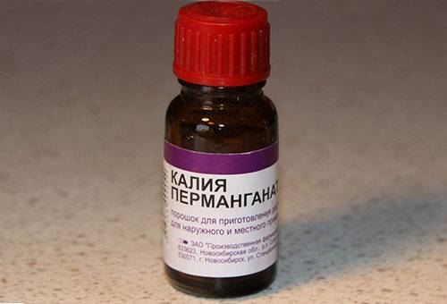 Permanganat de potasiu