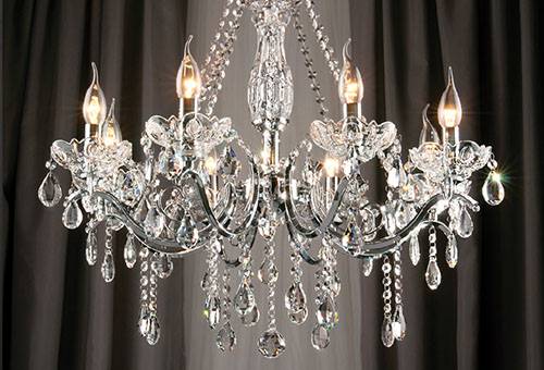Candelabru de cristal contemporan