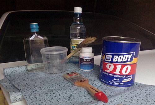 Îndepărtarea ruginii cu acid fosforic
