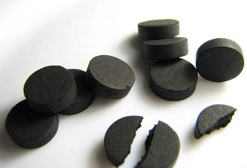 Tablete cu carbon activat