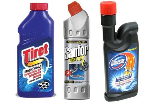 Chimie pentru curățarea canalizării
