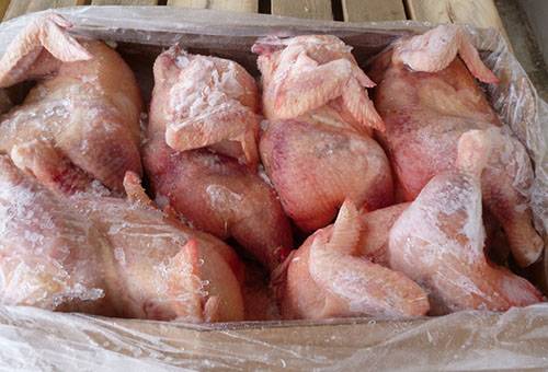 Carcase de pui congelate