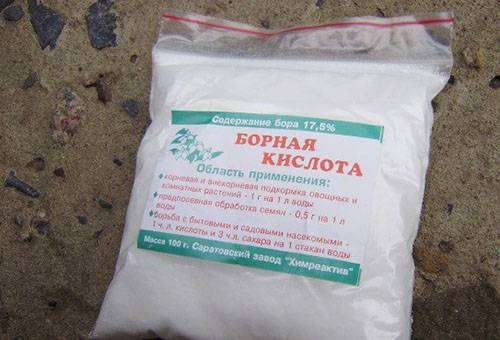 Acid boric