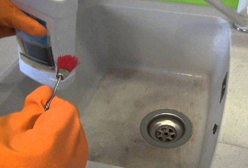 curățător de chiuvetă artificială