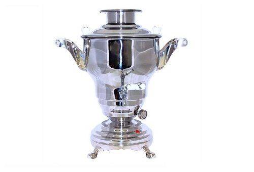 samovar din oțel inoxidabil