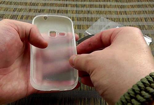 Husa pentru telefon din silicon