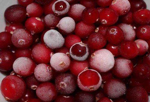 lingonberries înghețate