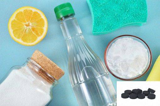 soda de otet si carbon activat