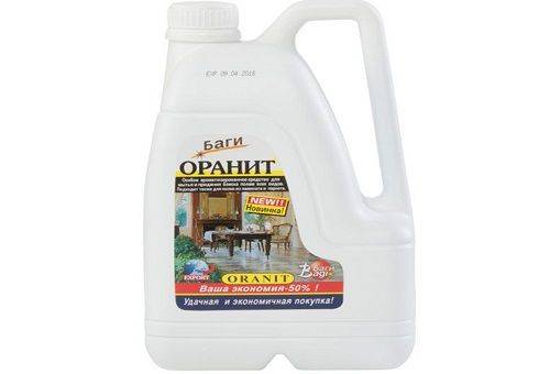 Oranit pentru curățarea podelei