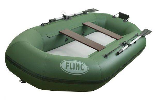 Barca verde din PVC