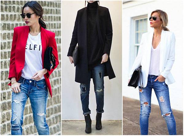 Stiluri de jeans shabby