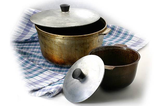 Căldări din aluminiu