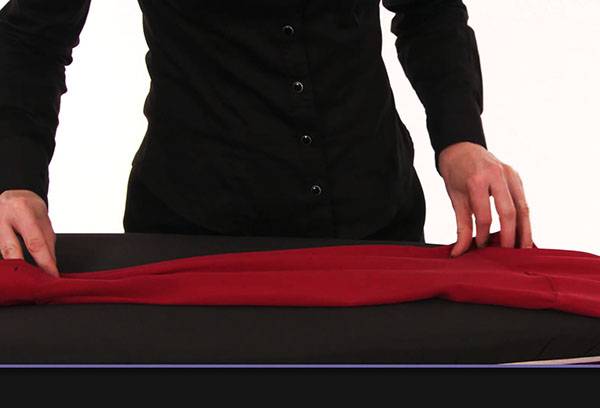 Rochie de mătase de călcat