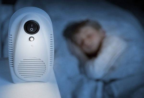 Ionizator în dormitorul unui copil