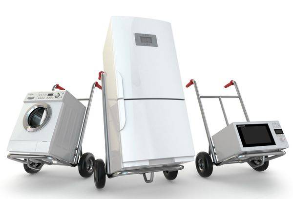 electrocasnice pe camioane grele