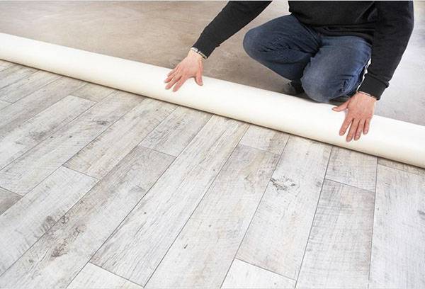 Linoleum de pliere