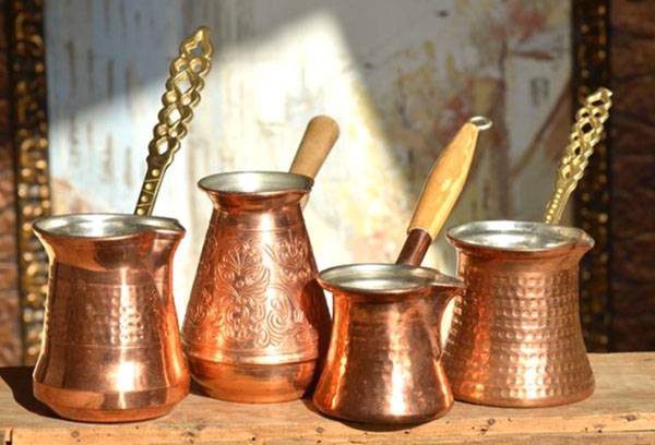 Cupru Turks pentru cafea