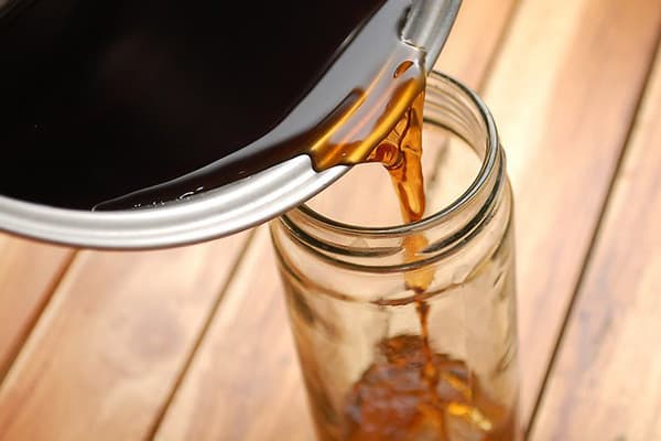 Sirop de cafea lichidă