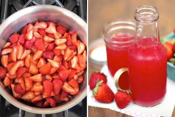 Sirop de căpșuni