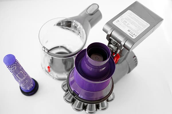 Piese de aspirare cu filtru ciclon