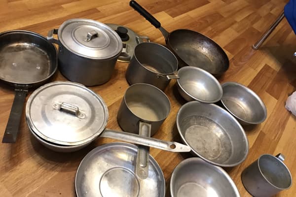 Vesela din aluminiu