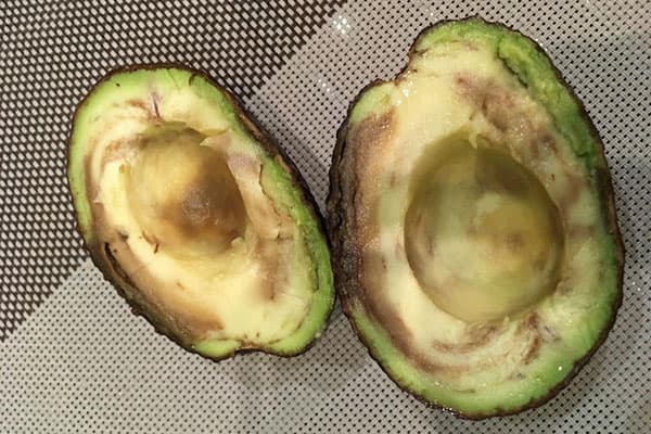 Fruct de avocado răsfățat