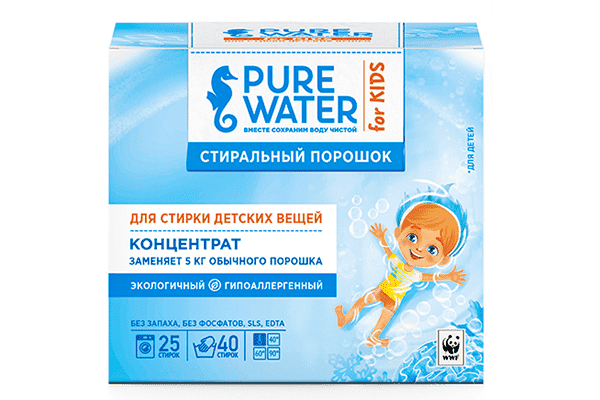 Apă pură, MIKO, praf de spălat