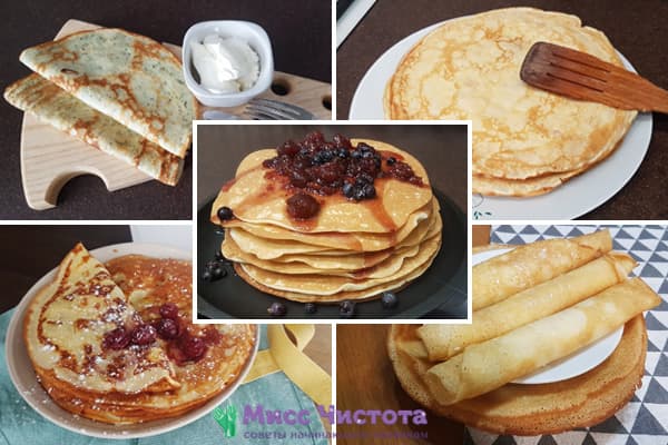 5 tipuri de clătite pe Shrovetide