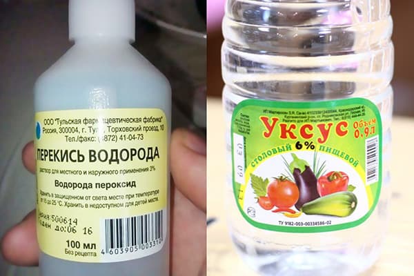 Peroxid și Oțet
