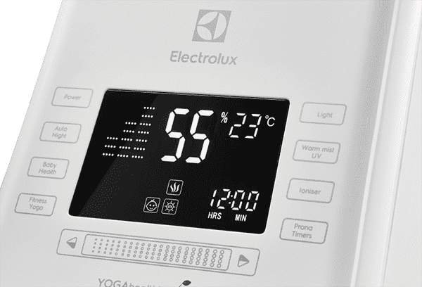 Afișaj cu umidificator cu ultrasunete Electrolux Suite