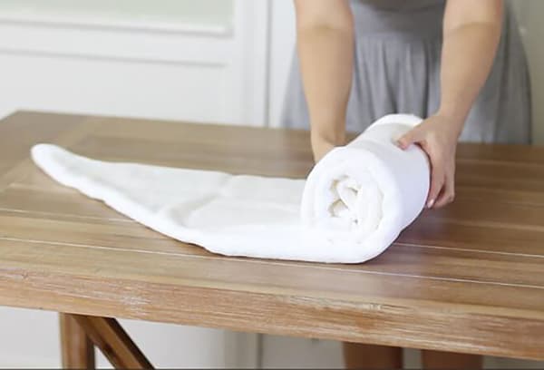 Prosoapele pliante ca într-un spa
