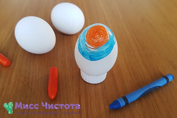 Creioane de ceară de ouă