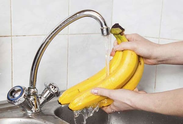 Spalare cu banane