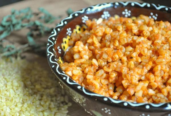 farfurie bulgur