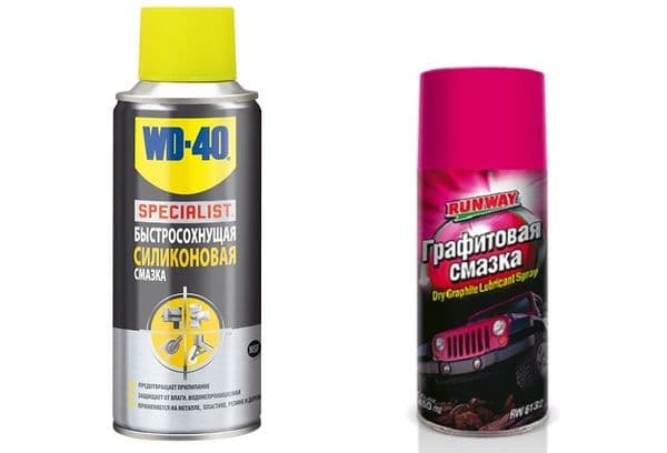 spray de grâu de grafit și silicon