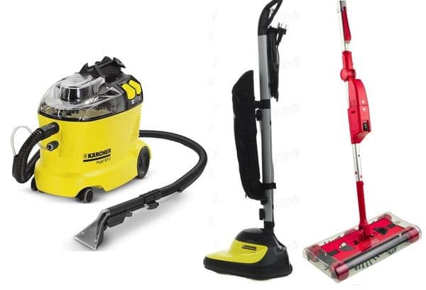 Aspirator, șlefuitor de podea și mătură electrică
