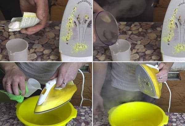 Curățarea fierului cu acid citric pas cu pas