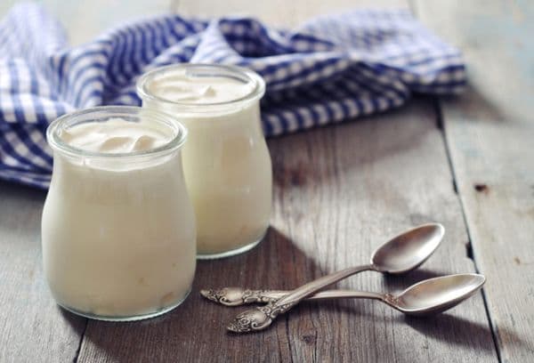 Kefir în bănci