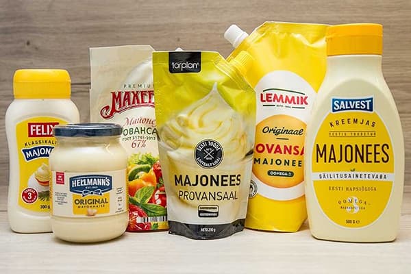 Diferite tipuri de maioneză