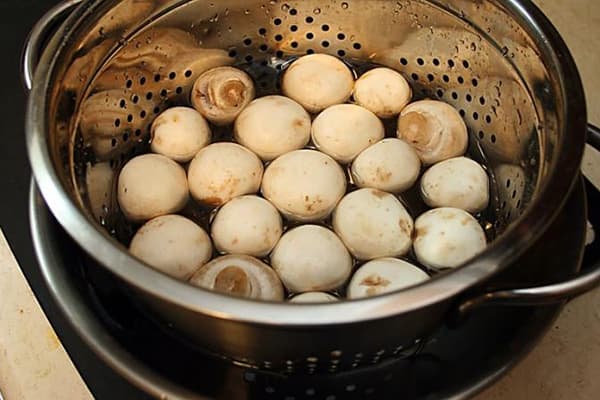 Spălarea ciupercilor