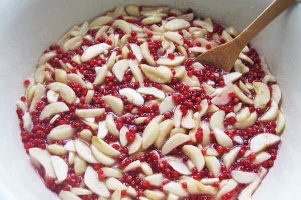 Gătit gem de pere de coacăz