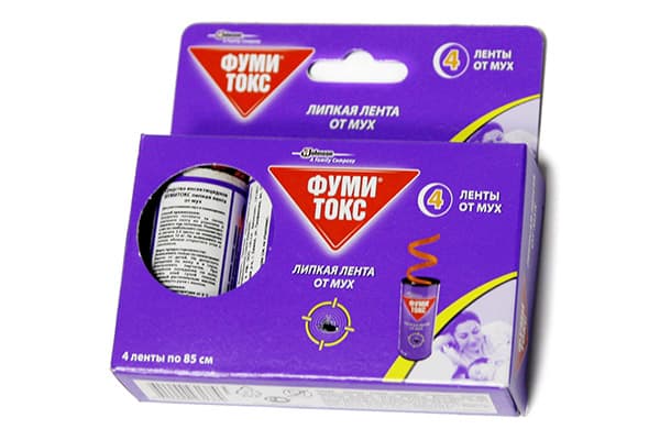 Banda adezivă din muște Fumitoks
