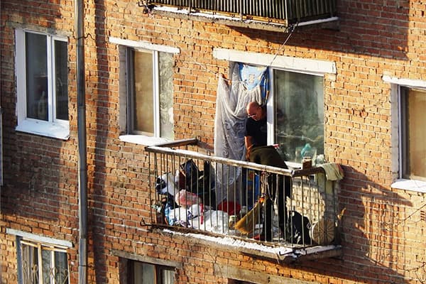 Junk pe balcon