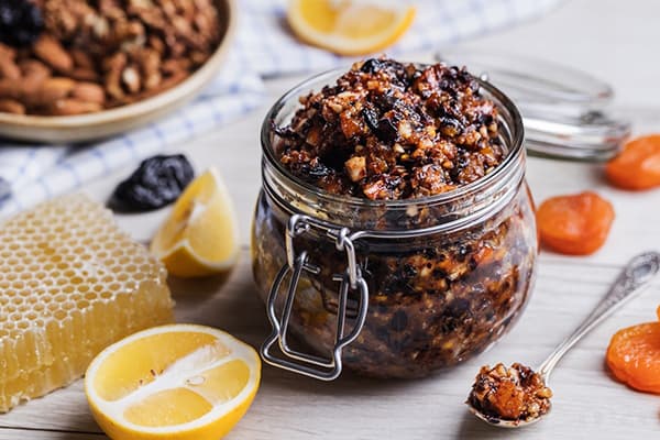 Nucă și fructe uscate amestec de vitamine