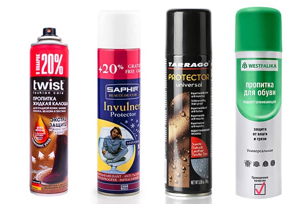 Spray-uri pentru încălțăminte hidrofug